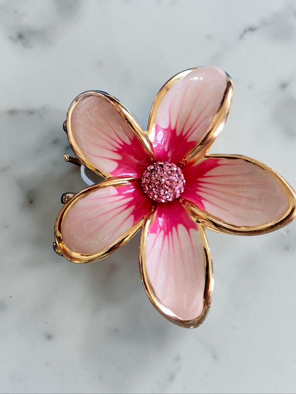 NEW Piper K Flower 2-Pack Metal Hair Claw Clip Hair Accessory 2.5 inch - Picture 4 of 4